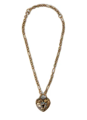 Acne Studios Heart Pendant Necklace