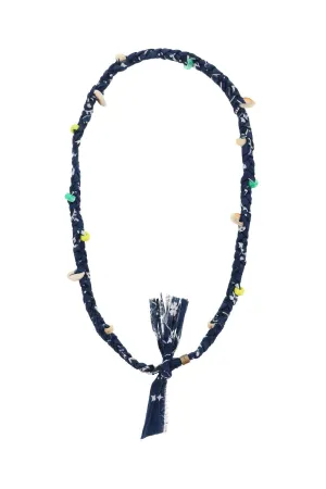 Alanui Bandana Printed Tied Fastened Necklace