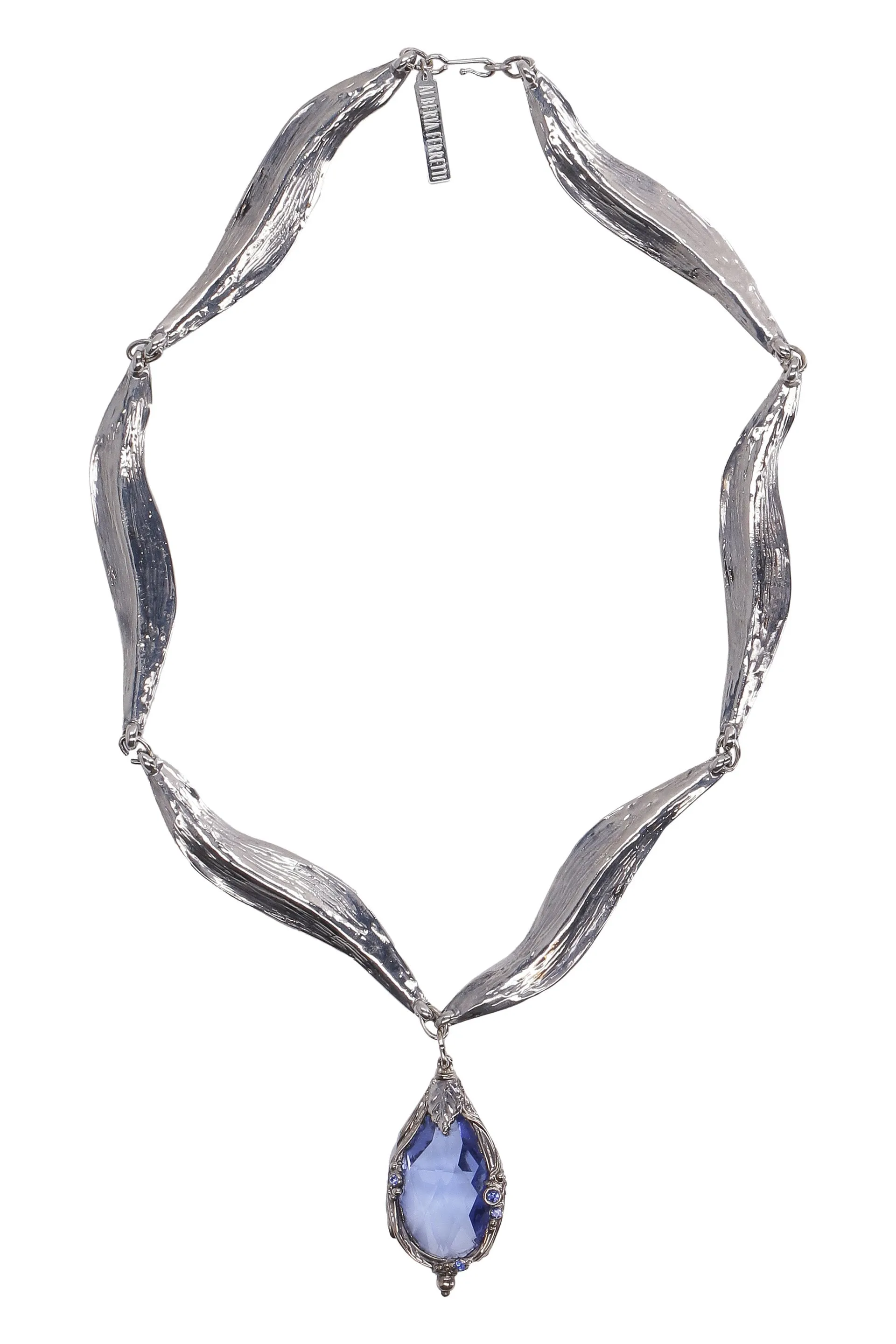 Alberta Ferretti Gemstone Embellished Necklace