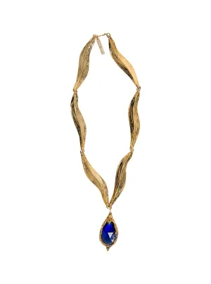 Alberta Ferretti Gemstone Embellished Necklace
