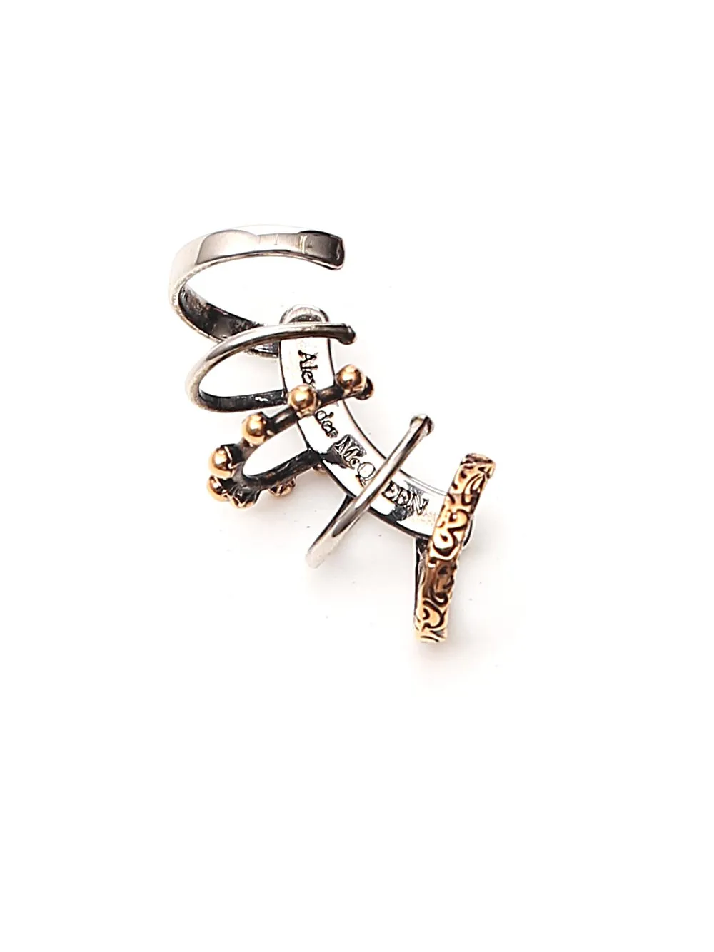 Alexander McQueen Hoops Cuff Earring