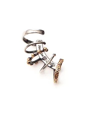 Alexander McQueen Hoops Cuff Earring