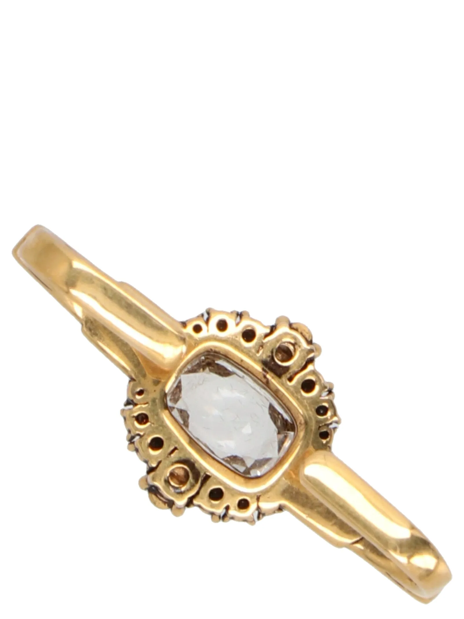 Alexander McQueen Logo Engraved Embellished Cuff Earring