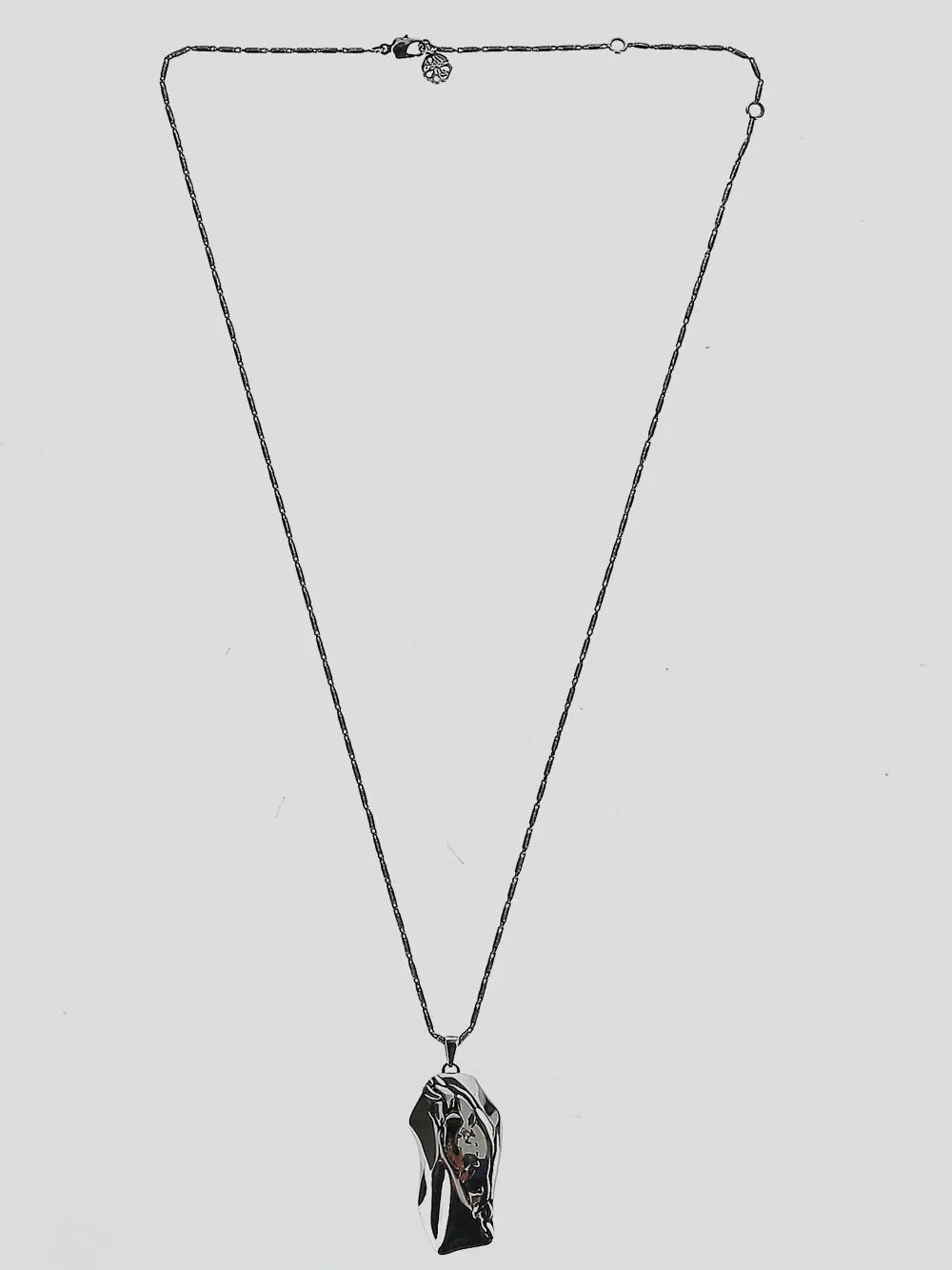 Alexander McQueen Logo Plaque Necklace