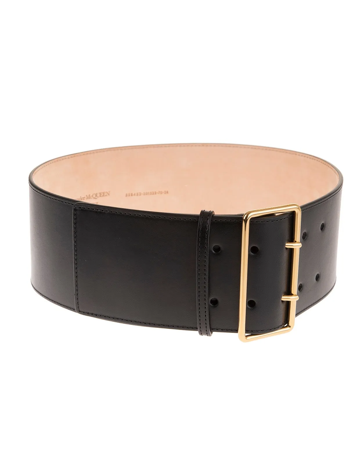 Alexander McQueen Military Wide Belt