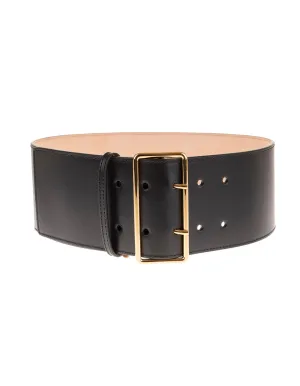 Alexander McQueen Military Wide Belt