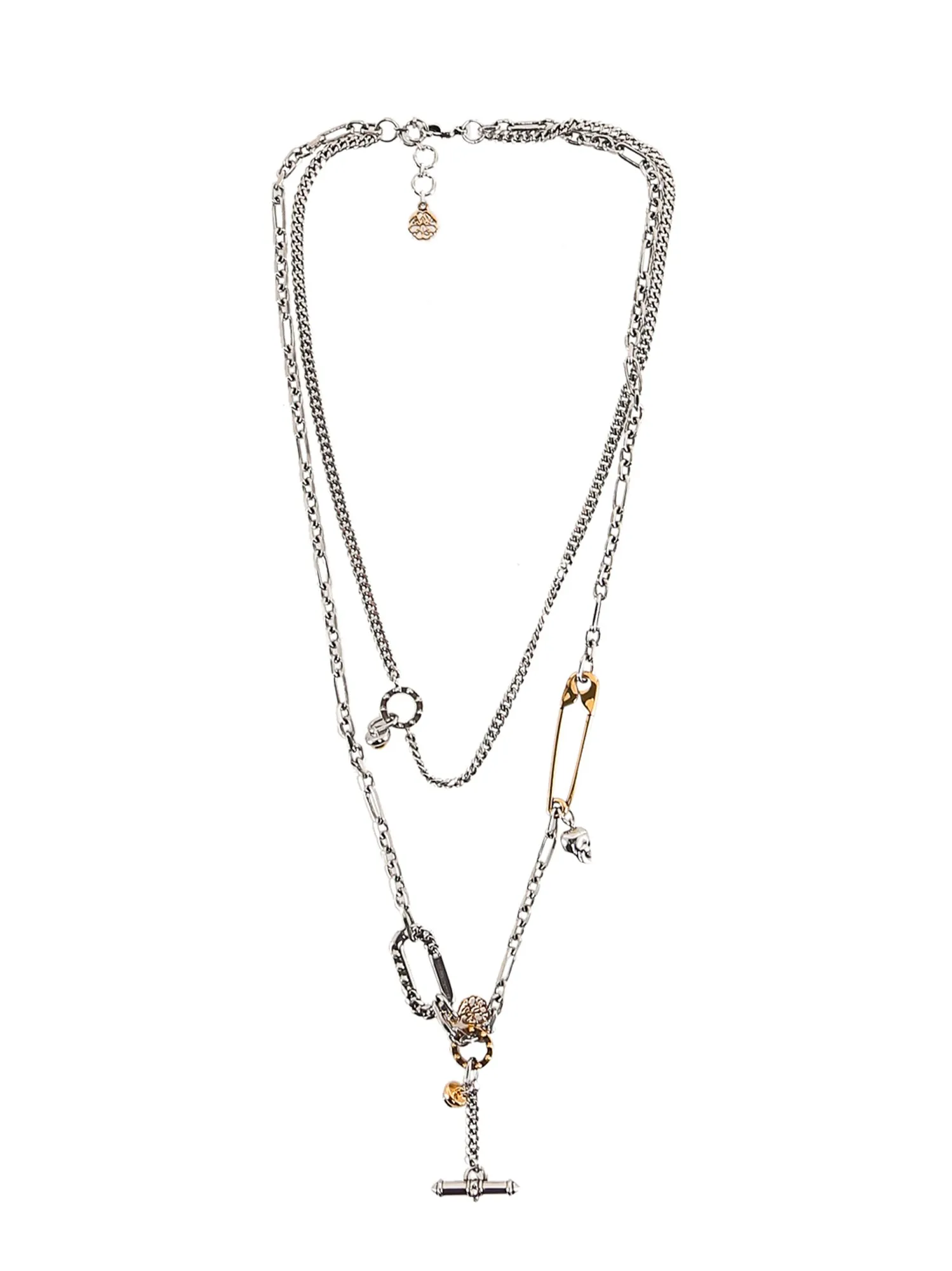 Alexander McQueen Multi Chain Necklace