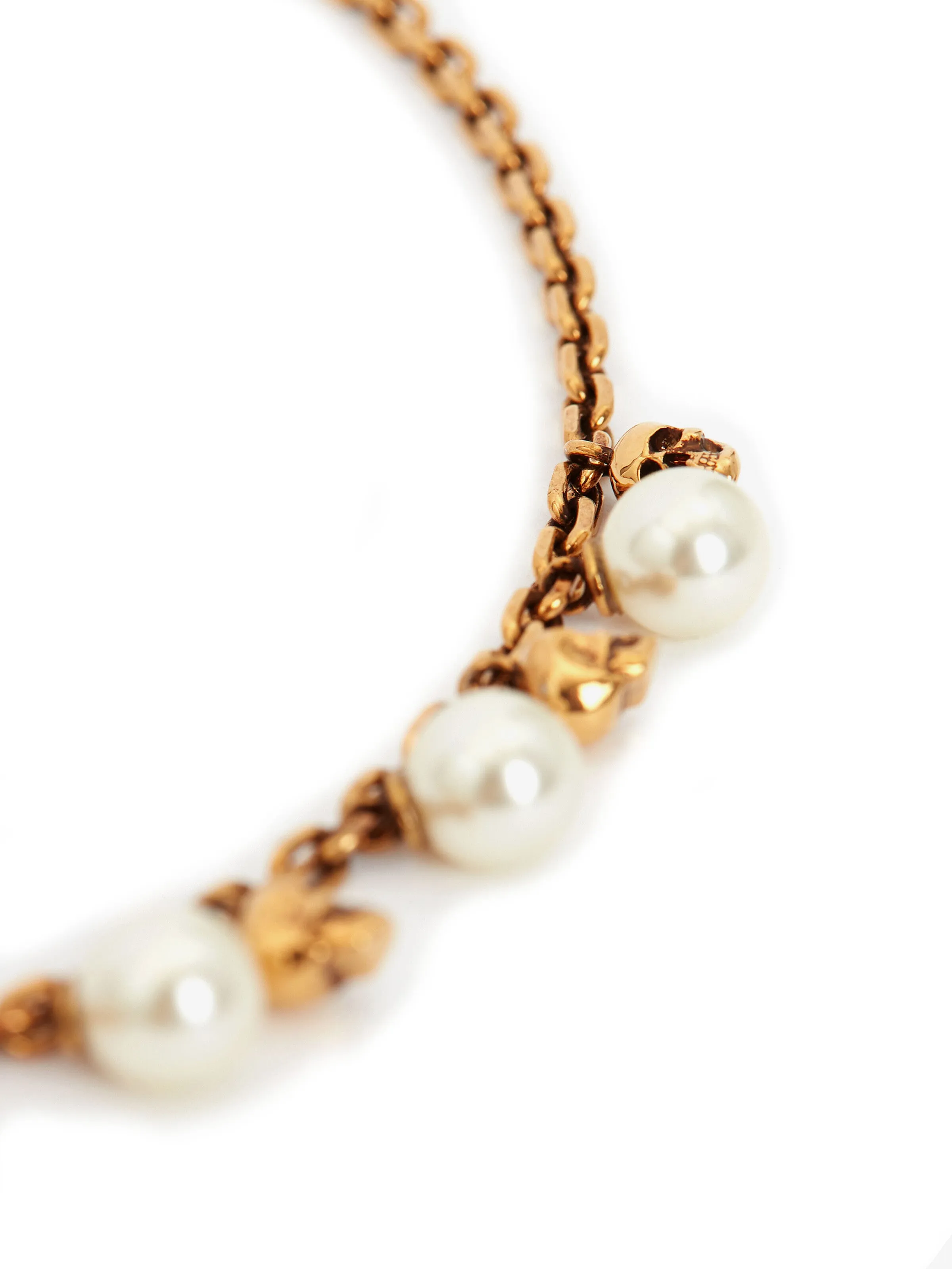 Alexander McQueen Pearl Embellished Necklace