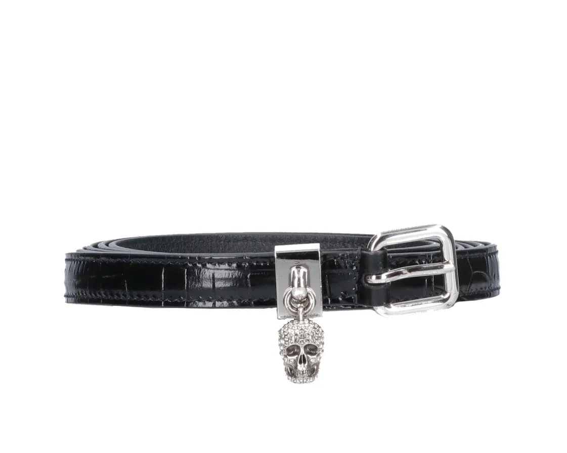 Alexander McQueen Skull Charm Belt