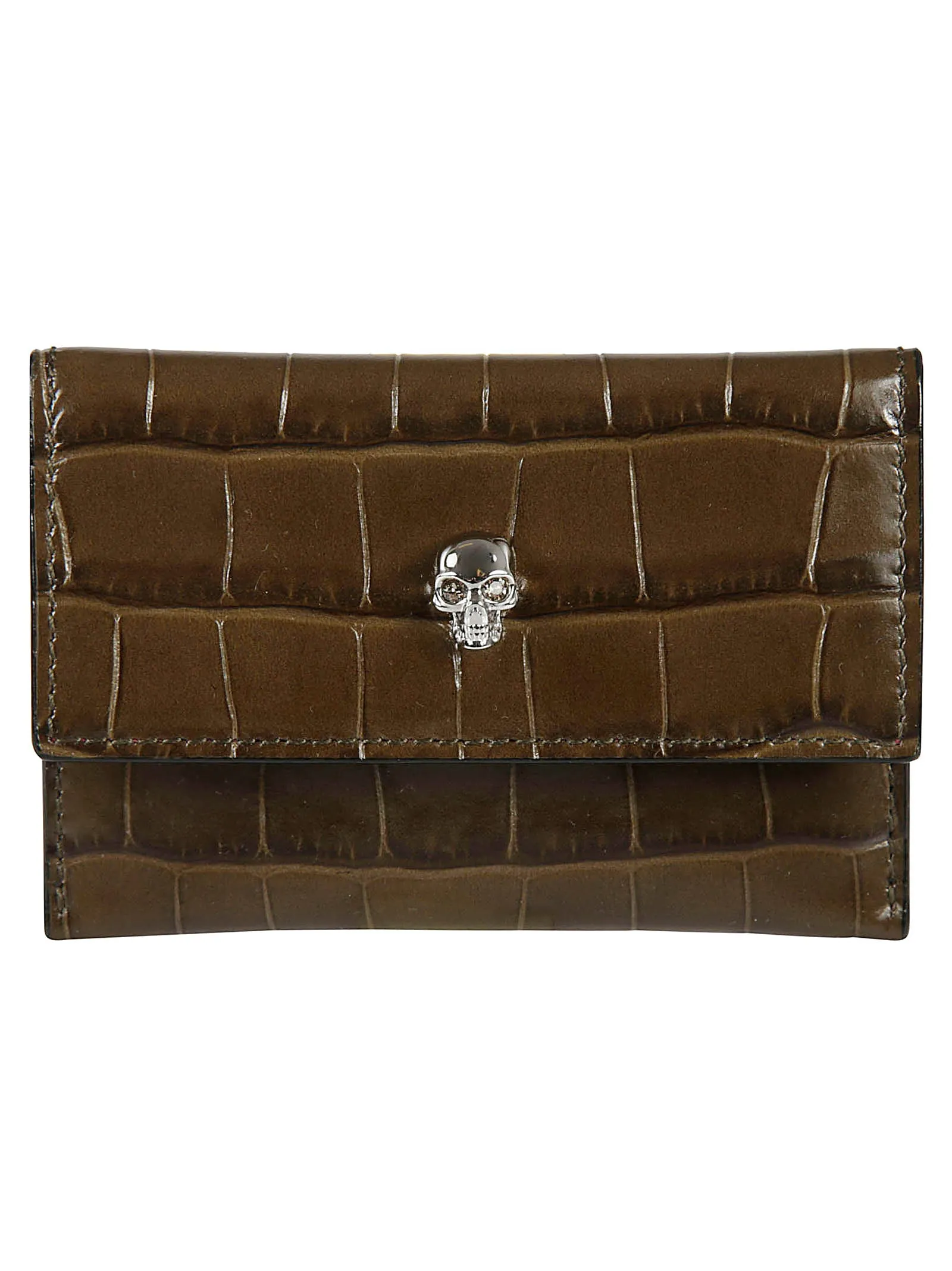 Alexander McQueen Skull Embossed Wallet