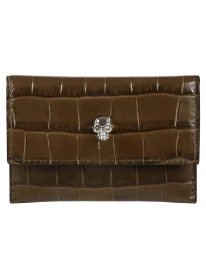 Alexander McQueen Skull Embossed Wallet