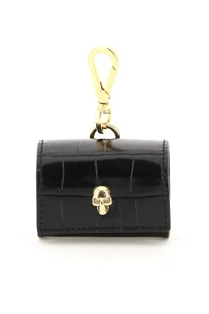 Alexander McQueen Skull Plaque AirPods Pro Case