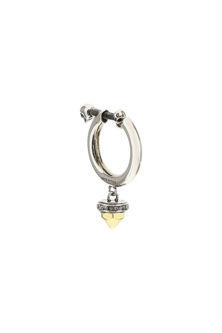 Alexander McQueen Stud Embellished Single Earring