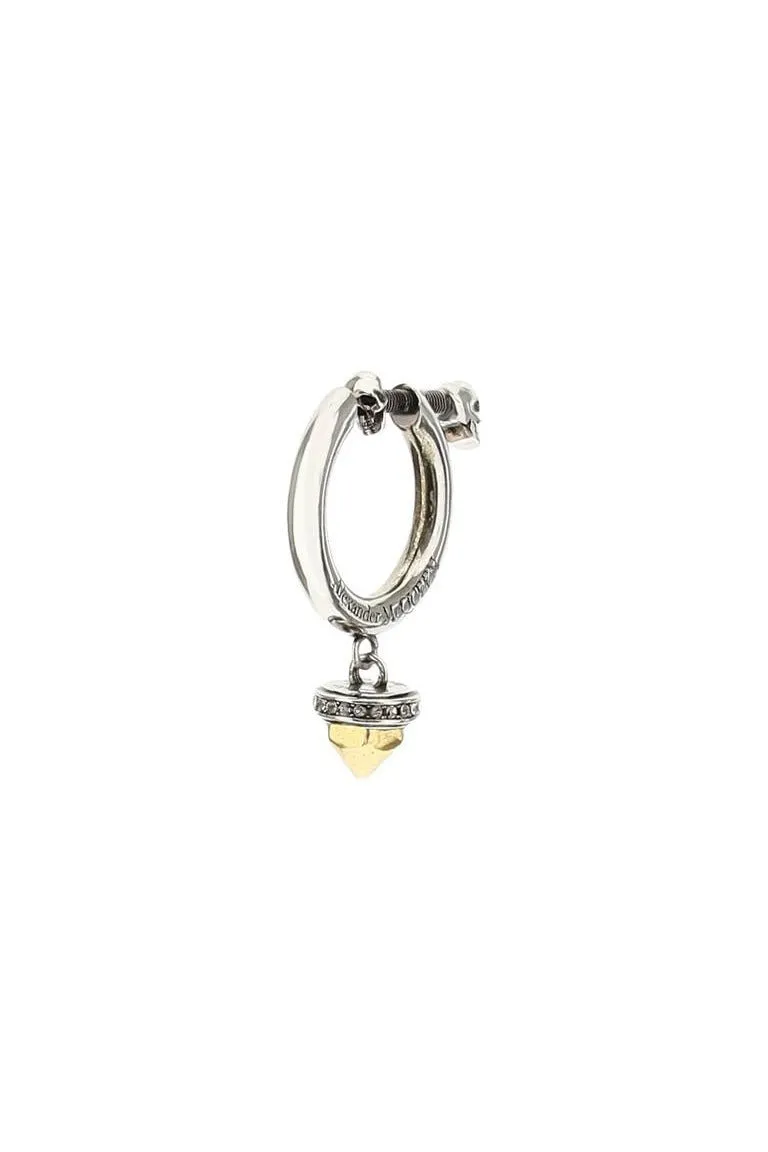 Alexander McQueen Stud Embellished Single Earring