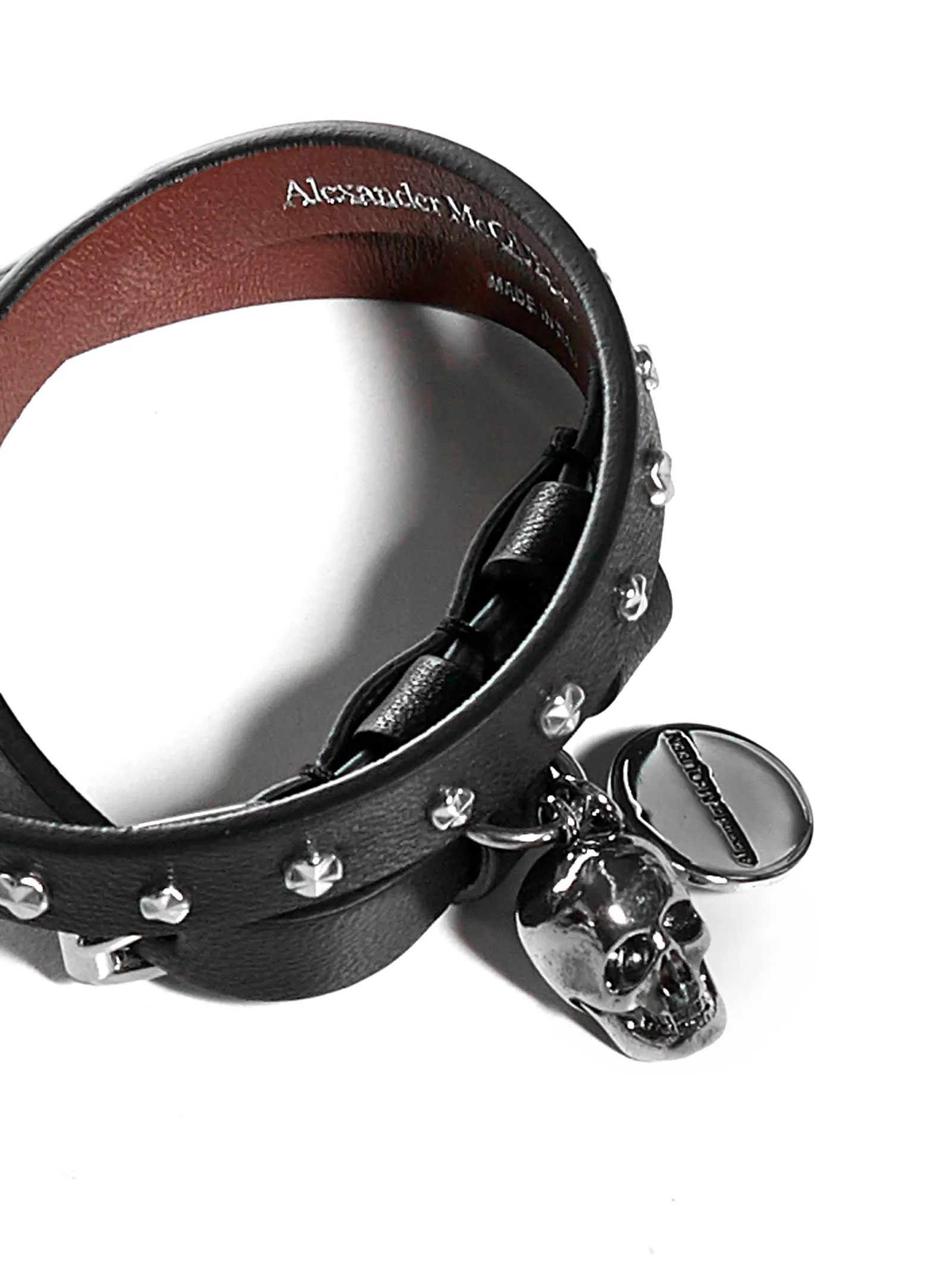 Alexander McQueen Studded Wraparound Bracelet