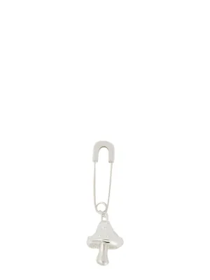 Ambush Mushroom Pendant Single Earring