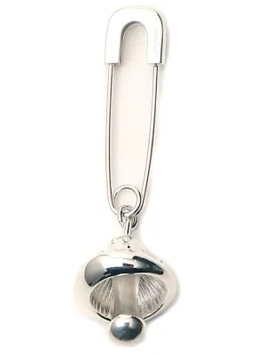 Ambush Mushroom Safety Pin Single Earring