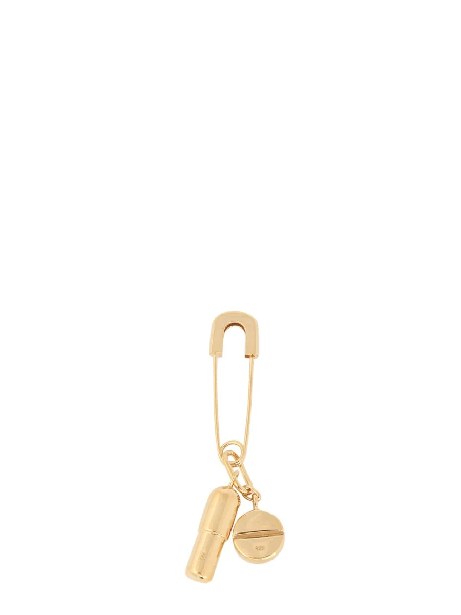 Ambush Pill Charm Single Earring