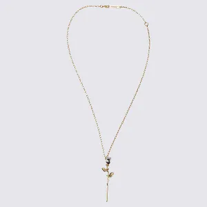 Ambush Rose Charm Necklace