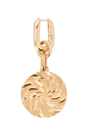 Ambush Spiral Pendant Earring