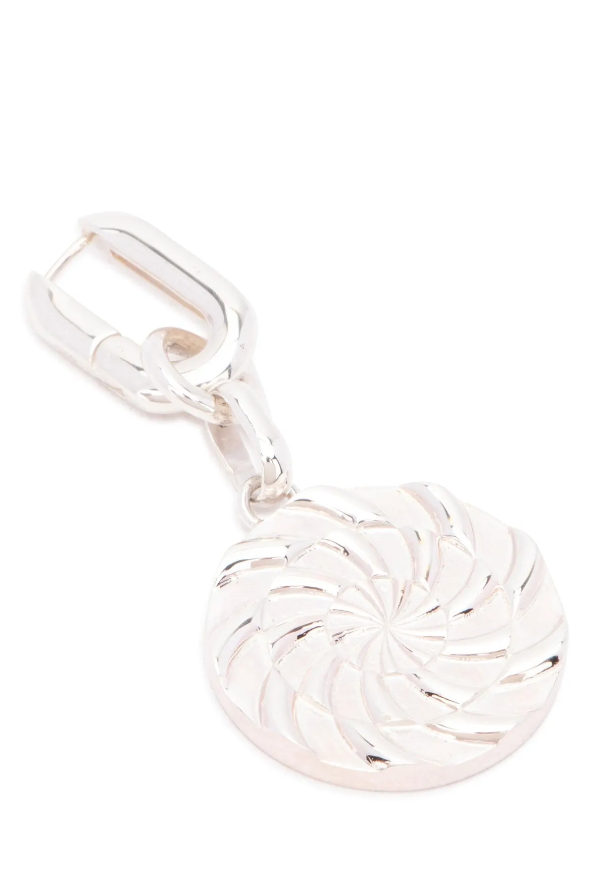Ambush Spiral Pendant Earring