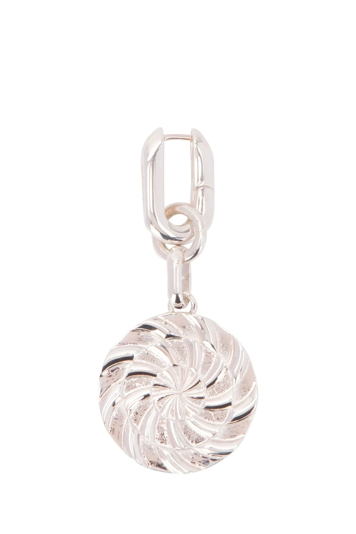 Ambush Spiral Pendant Earring