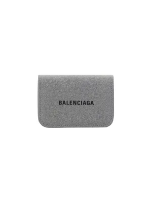 Balenciaga Glitter Cash Mini Wallet