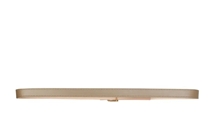 Balmain Logo Plaque Buckle Belt
