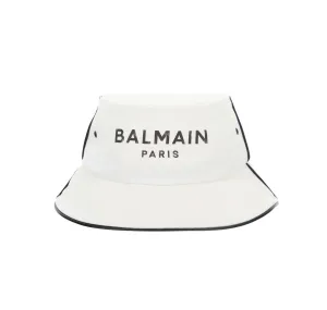 Balmain Logo Printed Bucket Hat