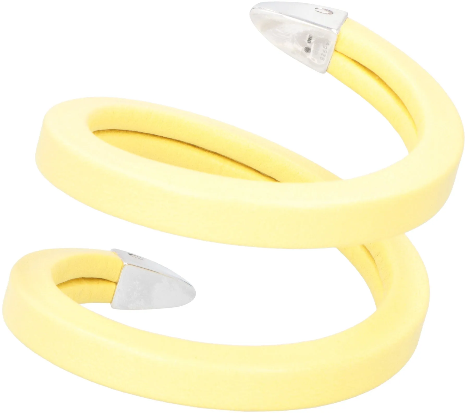 Bottega Veneta Coiled Cuff Bracelet