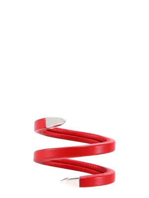 Bottega Veneta Coiled Cuff Bracelet
