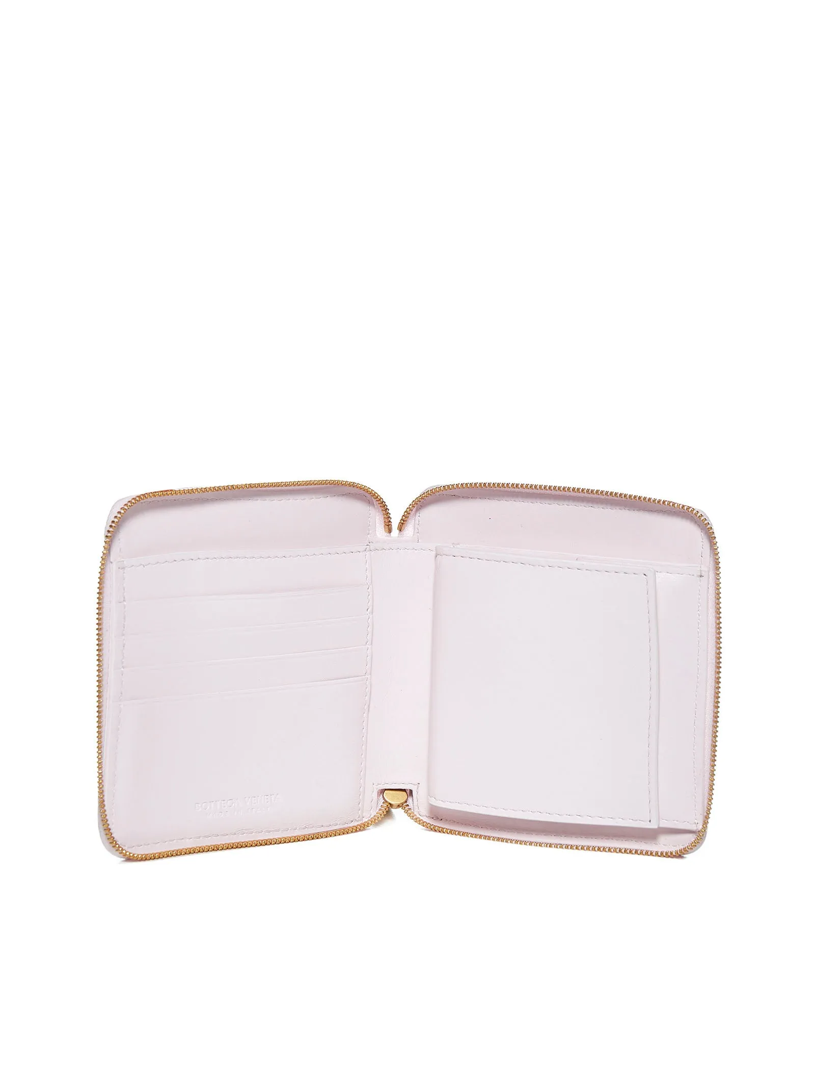 Bottega Veneta Intrecciato Zip-Around Wallet