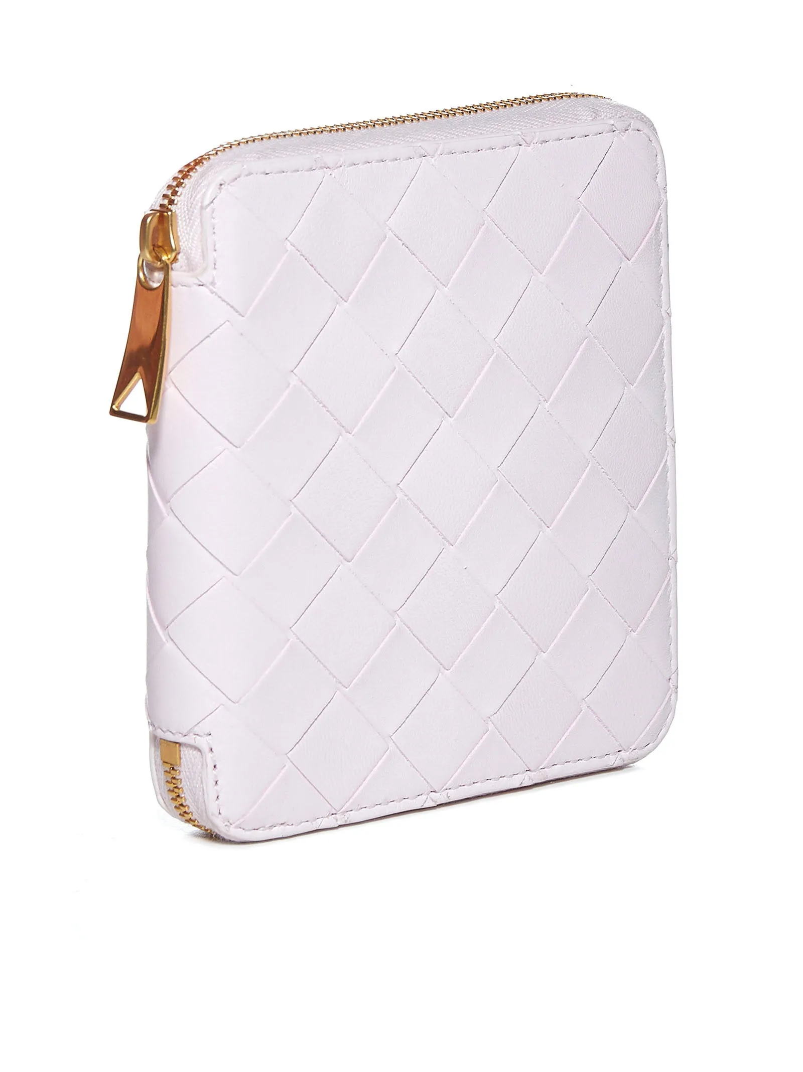 Bottega Veneta Intrecciato Zip-Around Wallet