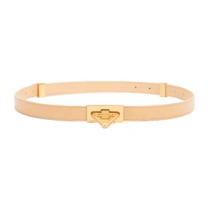 Bottega Veneta Triangle Buckle Belt