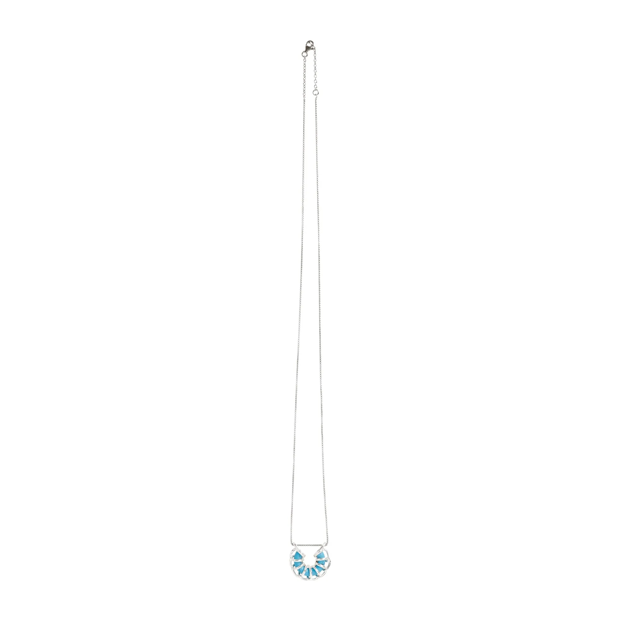 Bottega Veneta Weave Pendant Necklace