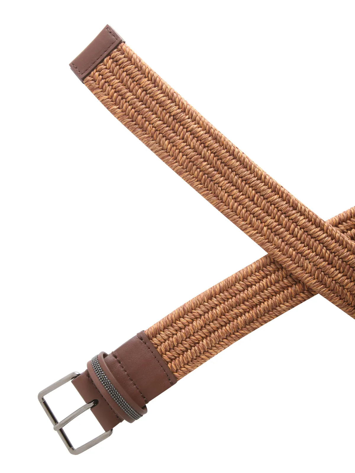Brunello Cucinelli Woven Designed Belt