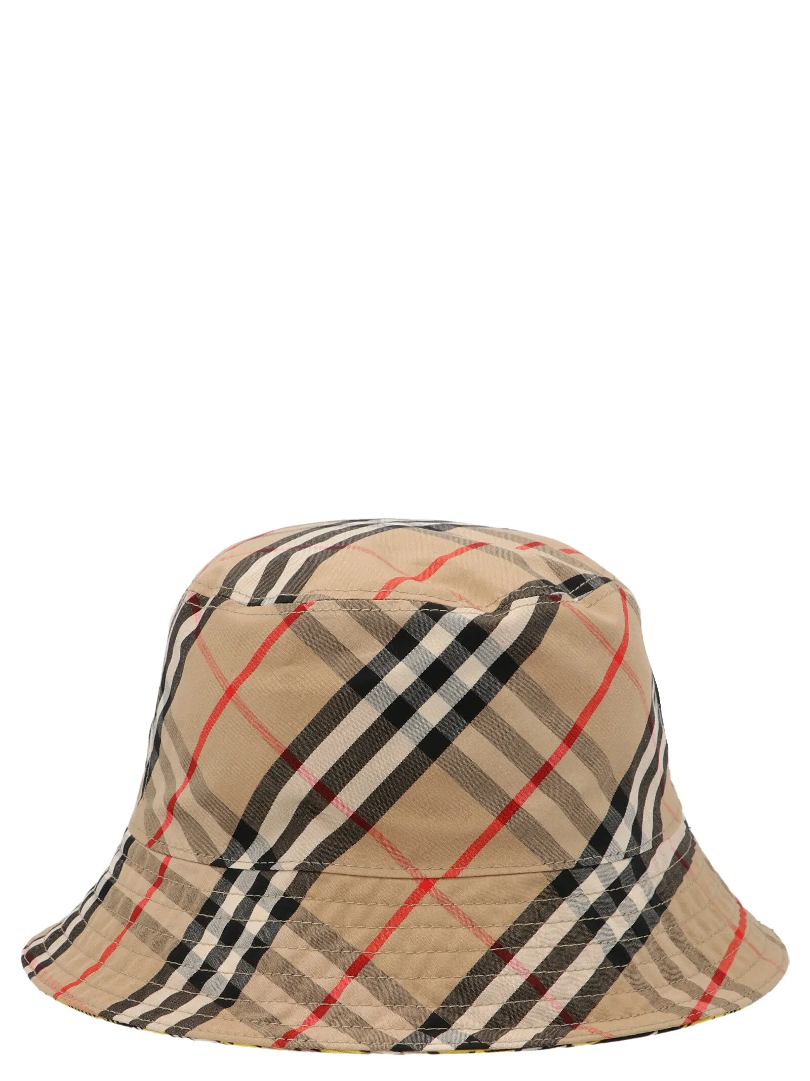 Burberry Reversible Checked Bucket Hat