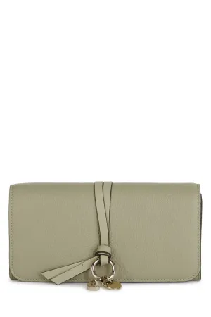 Chlo Logo Charm Laced Wallet