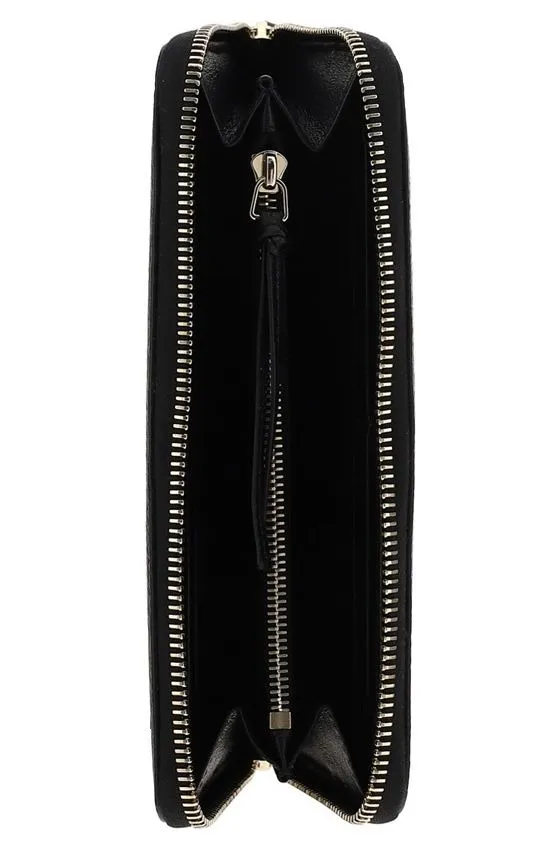 Chlo Logo Detailed Zipped Wallet