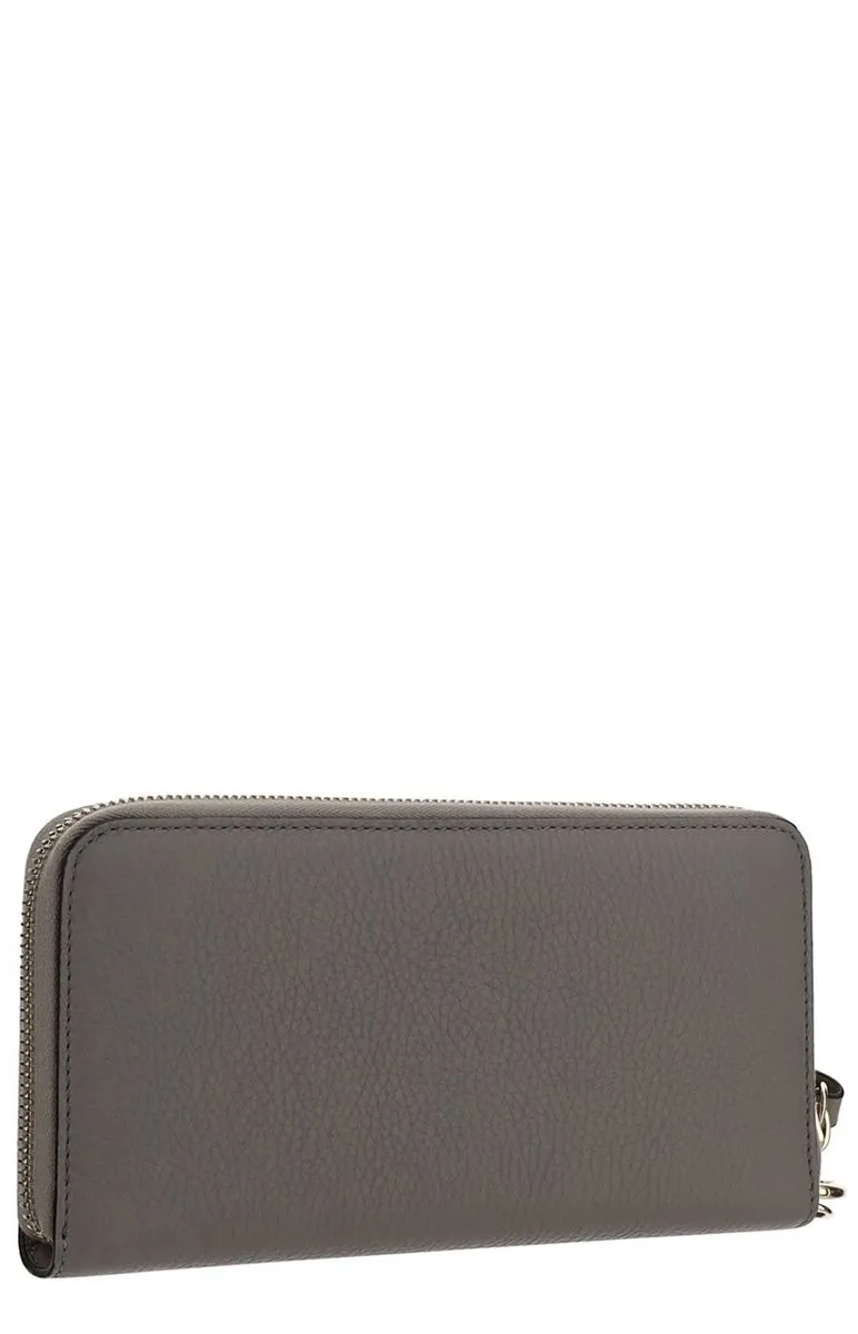 Chlo Logo Detailed Zipped Wallet