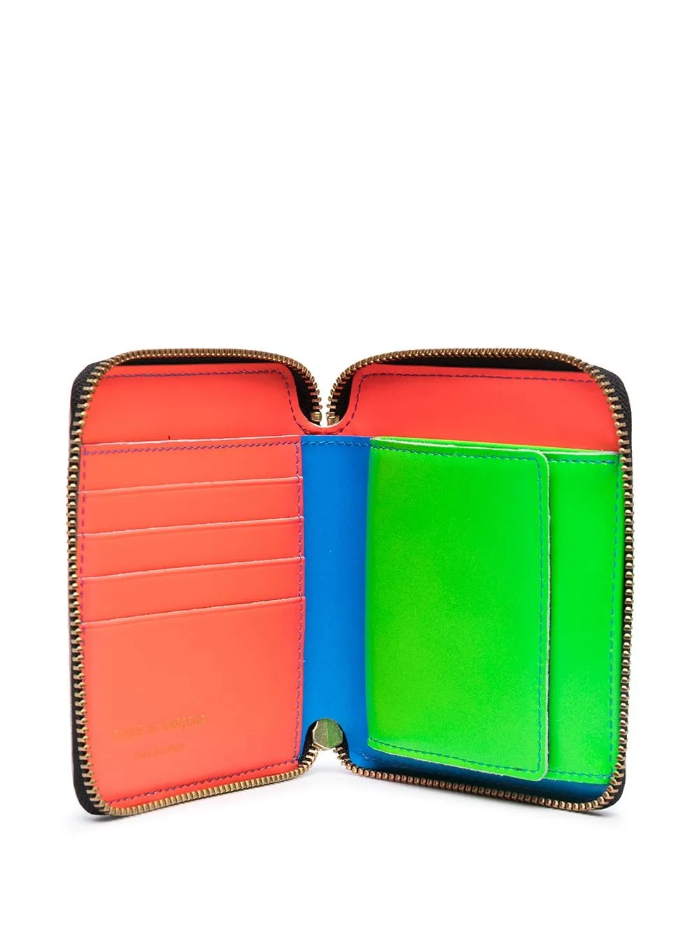 Comme des Garons Wallet Colour-Block Zip Wallet
