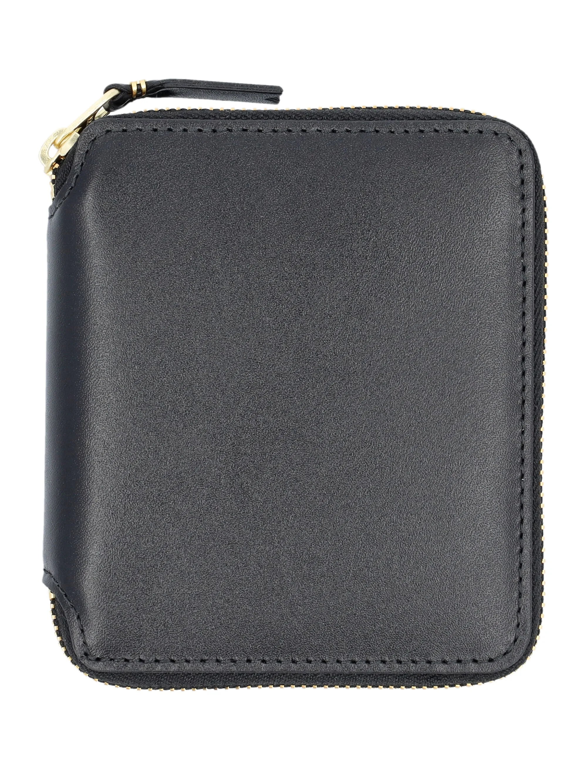 Comme des Garons Wallet Logo Print Zipped Wallet
