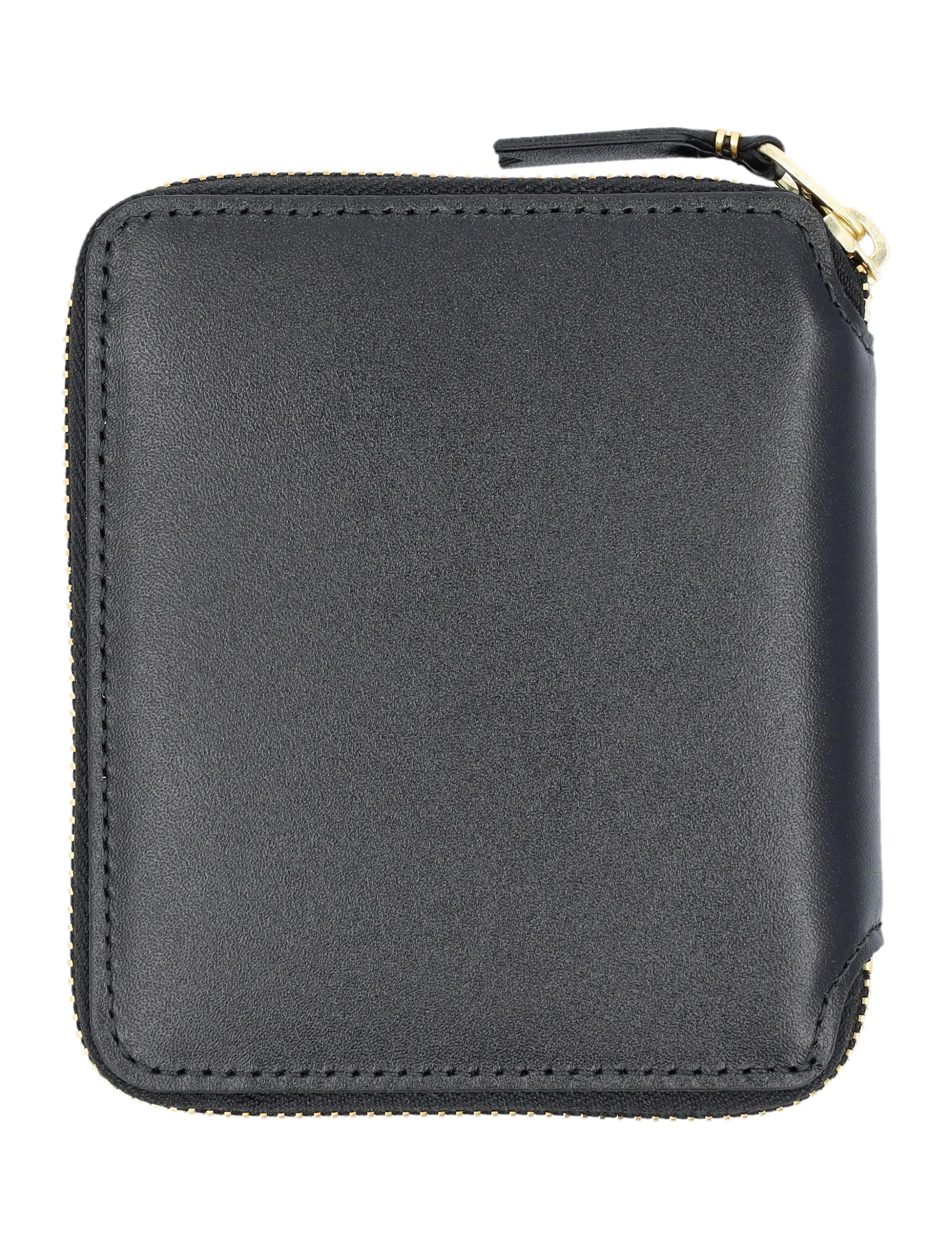 Comme des Garons Wallet Logo Print Zipped Wallet
