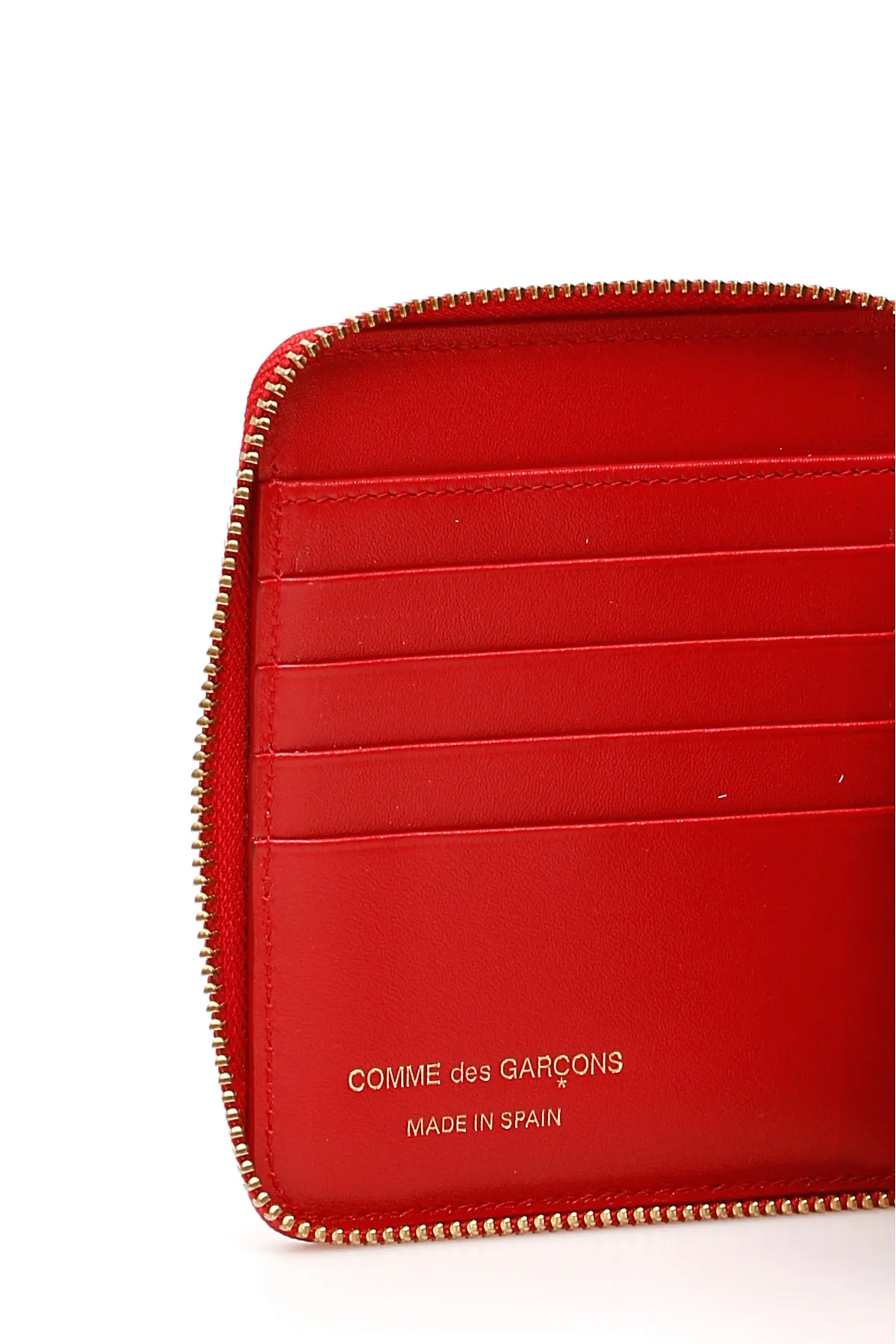 Comme des Garons Wallet Polka-Dot Zip-Around Wallet