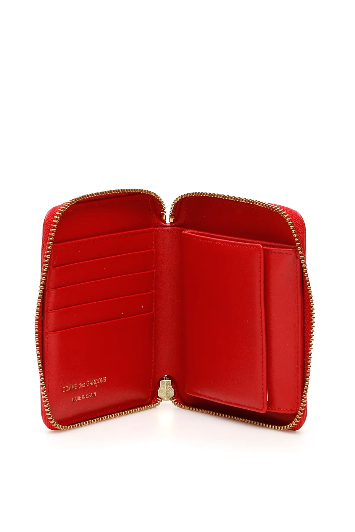 Comme des Garons Wallet Polka-Dot Zip-Around Wallet