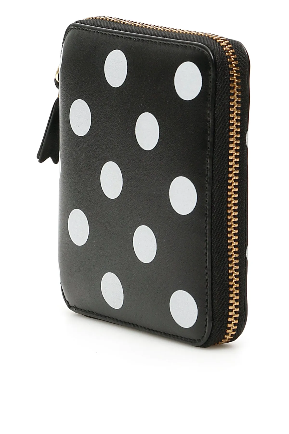 Comme des Garons Wallet Polka Dot Zipped Wallet