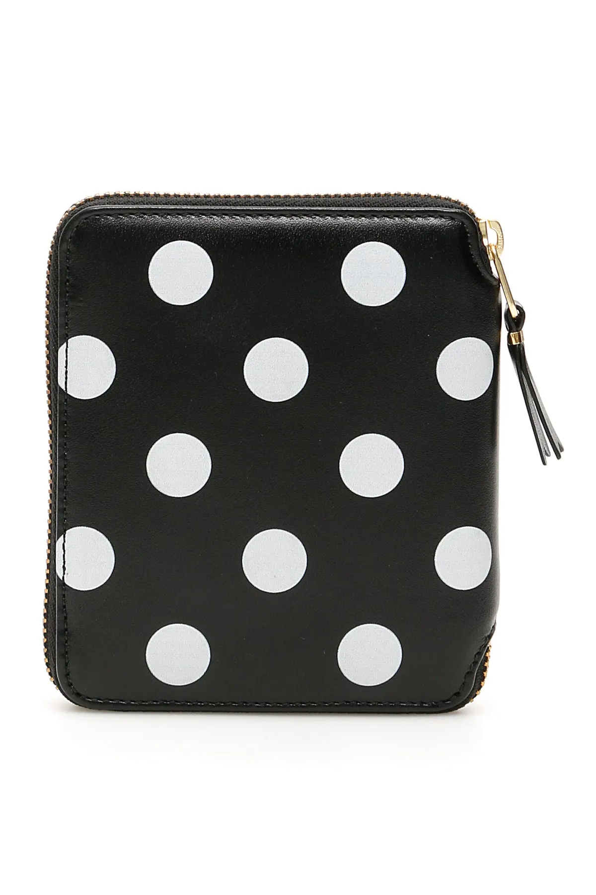 Comme des Garons Wallet Polka Dot Zipped Wallet