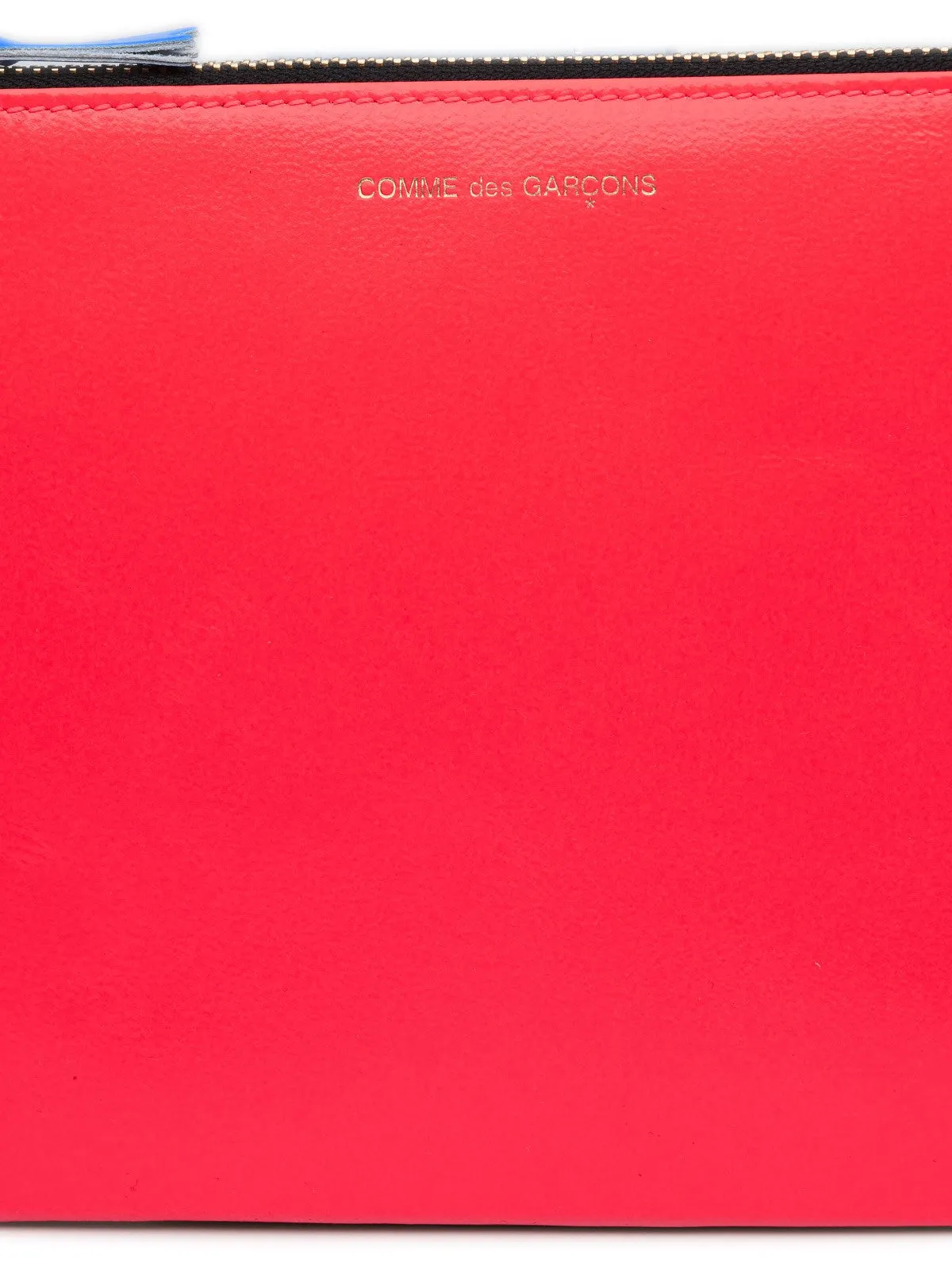 Comme des Garons Wallet Super Fluo Zipped Wallet