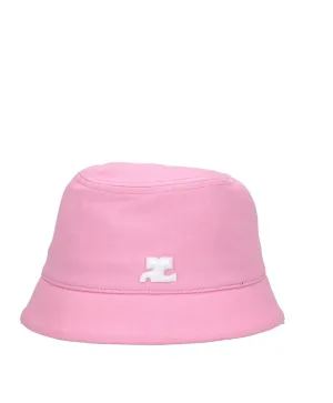Courrges Logo Patch Bucket Hat