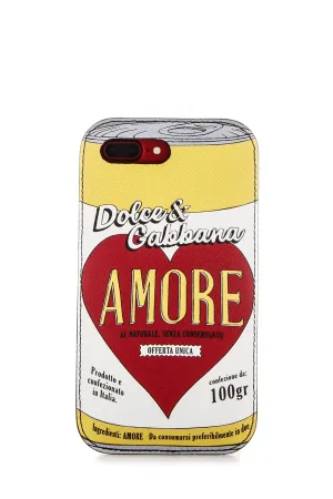 Dolce & Gabbana Amore Print iPhone 7 Plus Case